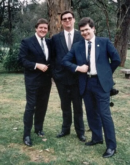 Three men in suits
