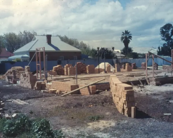 The Unley Ambulance Centre during construction