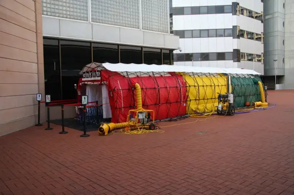 Hazmat Tent