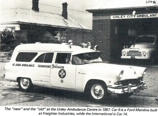 Unley Ambulance 1957
